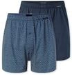 SCHIESSER Shorts, 2er Pack, f&uuml;r Herren, mehrfarbig, 8