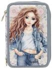 DEPESCHE TOPModel 3-Fach Federtasche Festival Fun, blau, 99