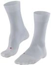 FALKE Sportsocke BC Race, gepolstert, f&uuml;r Damen, wei&szlig;, 37/38