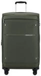 Samsonite 4-Doppelrollen-Trolley, Frontfach, TSA Kombinationsschloss, gr&uuml;n, 79