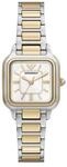 Emporio Armani Damenuhr 3-Zeiger-Werk Edelstahl Bicolor, AR11745, Zweifarbig, 99