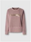 Pepe Jeans Footwear Pullover, Rippb&uuml;ndchen, f&uuml;r Dame, rosa, M