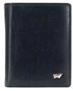 BRAUN B&Uuml;FFEL Brieftasche, RFID-Schutz, Leder, f&uuml;r Damen, schwarz, 9 1/2