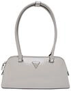 GUESS Schultertasche, Kunstleder, f&uuml;r Damen, grau, 99