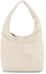 LIEBESKIND Schultertasche, Magnetverschluss, Leder, f&uuml;r Damen, beige, 99