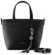 SEIDENFELT Shopper, Kunstleder, Schl&uuml;sselhalter, f&uuml;r Damen, schwarz, 99