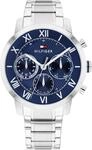 TOMMY HILFIGER Herren Chronograph "1710728", MARINEBLAU, 99