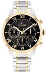 TOMMY HILFIGER Herren Armbanduhr "1710729", SCHWARZ, 99