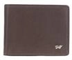BRAUN B&Uuml;FFEL Brieftasche, RFID-Schutz, f&uuml;r Damen, braun, 12,3