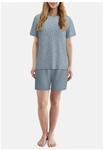 TOM TAILOR Shorty, Gummibund, f&uuml;r Damen, blau, 36