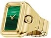 Fossil Damen-Ringuhr Raquel 2-Zeiger-Werk Edelstahl goldfarben, ES5448, Gold, 99