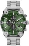 DIESEL&reg; Diesel Herren-Chronograph mit Stacheldesign, Edelstahl, DZ4712,...