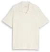 DENIM TOM TAILOR Poloshirt, Waffel-Optik, Herren, wei&szlig;, XXL