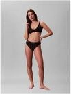 Calvin Klein Bustier-Bikini, breite Tr&auml;ger, f&uuml;r Damen, schwarz, S