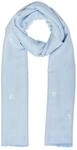 S.Oliver Red Label Schal, Fransen, f&uuml;r Damen, blau, OneSize