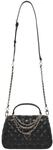 GUESS Umh&auml;ngetasche, Kunstleder, f&uuml;r Damen, schwarz, 99