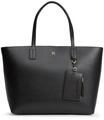 TOMMY HILFIGER Shopper, Kunstleder, Magnetverschluss, f&uuml;r Damen, schwarz, 99