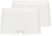 sloggi Go Sense Pants, kurz, 2er-Pack, f&uuml;r Damen, wei&szlig;, S