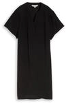 MUSTANG&reg; Blusenkleid, Split-Neck, f&uuml;r Damen, schwarz, 36