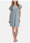 TOM TAILOR Sleepshirt,kurz, f&uuml;r Damen, blau, 36