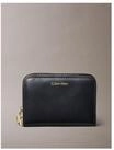 Calvin Klein Geldb&ouml;rse, Rindsleder, f&uuml;r Damen, schwarz, 99