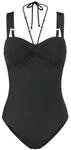 TRIUMPH Monokini, Perlen, f&uuml;r Damen, schwarz, 38 B