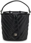 HUGO Beuteltasche, gesteppt, f&uuml;r Damen, schwarz, ONESI