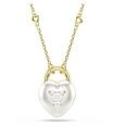 SWAROVSKI Damen Kette mit Anh&auml;nger, GOLD, 43
