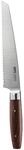 GEFU&reg; Brotmesser, silber|braun