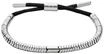 SKAGEN Herrem Armband, Edelstahl mit H&auml;matit, SILBER