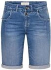 CARTOON Jeans-Shorts, 4-Pocket, f&uuml;r Damen, blau, 34