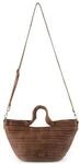 FREDsBRUDER Henkeltasche, Leder, f&uuml;r Damen, braun, 99