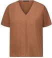 BETTY BARCLAY Shirtbluse, V-Ausschnitt, f&uuml;r Damen, braun, 36