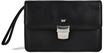 BRAUN B&Uuml;FFEL Clutch, Leder, Steckverschluss, f&uuml;r Damen, schwarz, 99