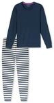 SCHIESSER Schlafanzug Casual Essentials, Baumwolle, f&uuml;r Damen, lila, 36