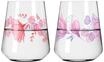 RITZENHOFF Wasserglas-Set, 2-teilig, pink|lila, 99