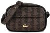 LACOSTE Umh&auml;ngetasche, Kunstleder, Emblem,, braun, 99