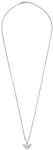 EMPORIO ARMANI Herren Kette mit Anh&auml;nger, Edelstahl, SILBER