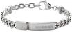 DIESEL&reg; Herren Armband "DX0966040", Edelstahl, silber
