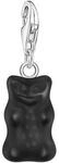 Thomas Sabo Charm-Goldb&auml;ren-Anh&auml;nger in Schwarz, silberfarben, schwarz, 2,8 CM
