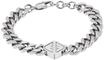 EMPORIO ARMANI Herren Armband, Edelstahl, 9999 SILBER, 99