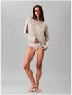 Calvin Klein Schlafanzug-Oberteil Cotton Terry, Baumwolle, f&uuml;r Damen, grau, M
