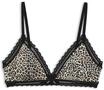 HUGO Triangel-BH Unique, schmale Tr&auml;ger, f&uuml;r Damen, braun, XS