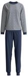 CALIDA Schlafanzug Soft Dreams, Frottee, f&uuml;r Damen, blau, M