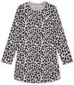 SCHIESSER Sleepshirt, Baumwolle, f&uuml;r Kinder, beige|schwarz, 152