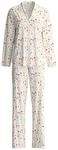 CALIDA Schlafanzug Cotton Special, Reverskragen, f&uuml;r Damen, blau, L