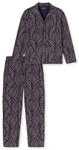 SCHIESSER Schlafanzug Interlock, Reverskragen, f&uuml;r Damen, mehrfarbig, 36