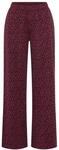 s.Oliver Schlafanzug-Hose Leo Love, Gummibund, f&uuml;r Damen, rot|schwarz, 40/42