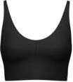CALIDA Damen Bustier mit verstellbaren Tr&auml;gern Natural Skin, schwarz, L