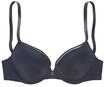 s.Oliver Push-up-BH Elina, Anh&auml;nger, f&uuml;r Damen, grau, 75 A